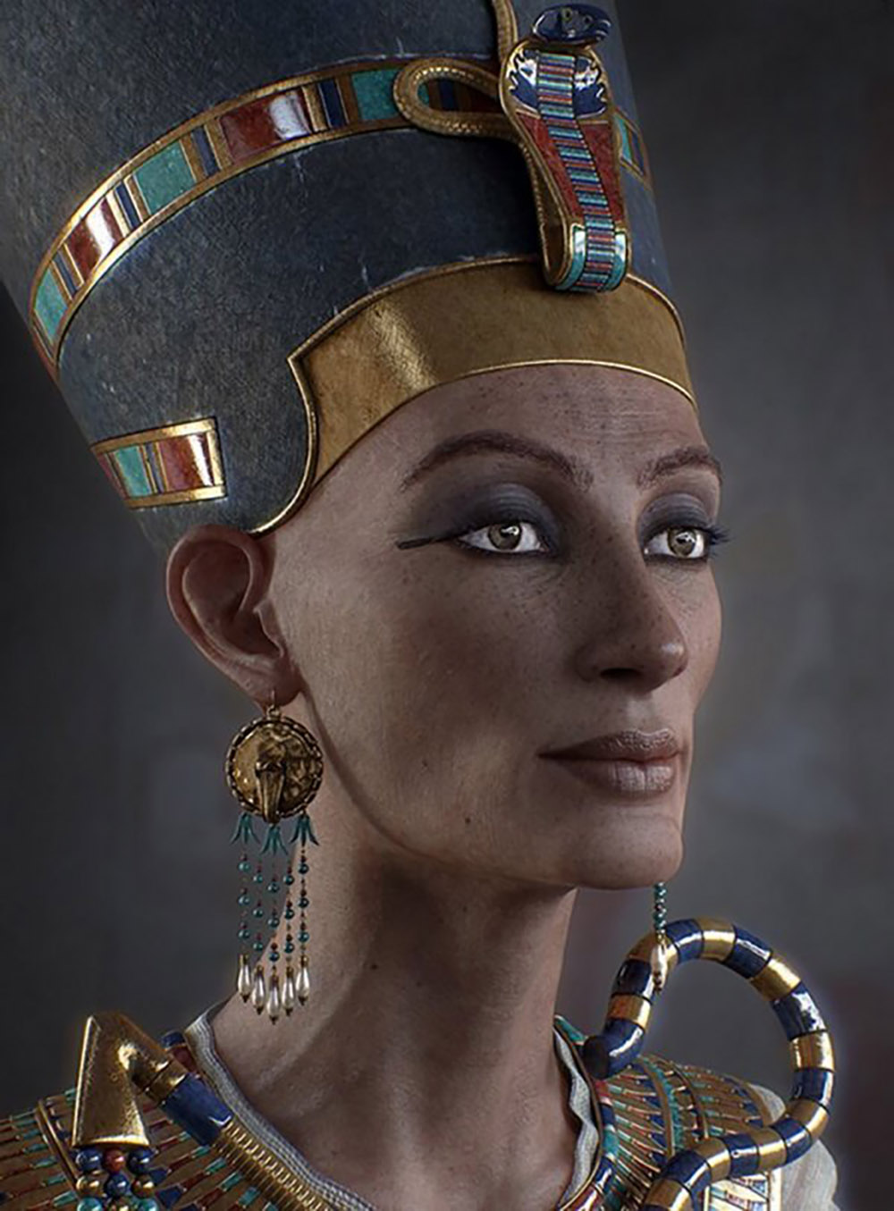 Мумия царицы Нефертити